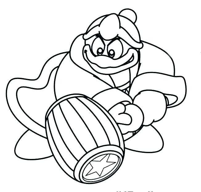 652x622 Kirby Coloring Pages Meta Knight Coloring Pages Coloring Pages