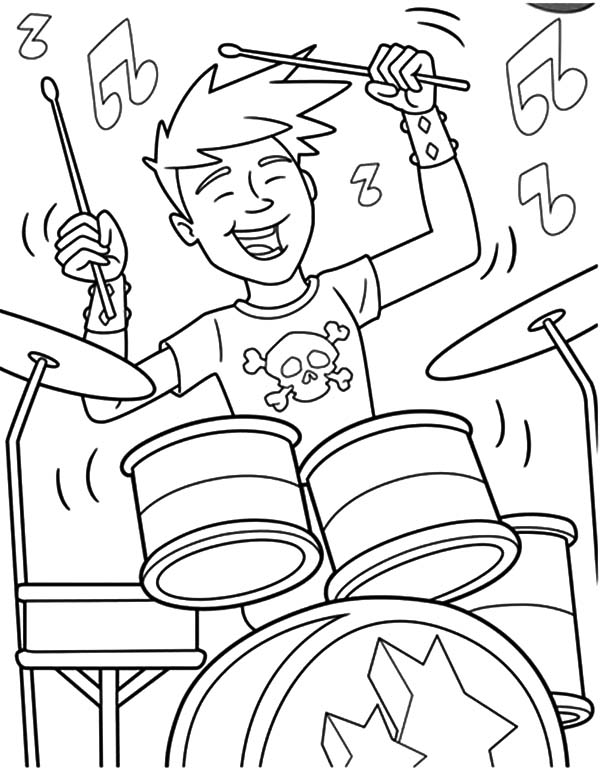 600x772 Heavy Metal Coloring Pages