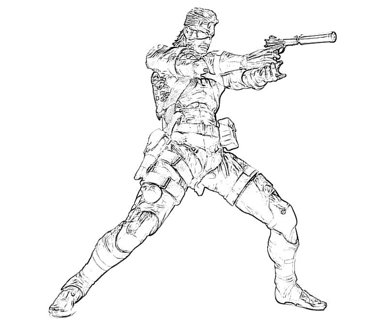 800x667 Solid Snake Shoting Jozztweet