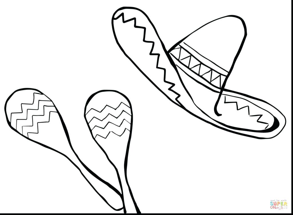 1024x749 Flag Of Mexico Coloring Page