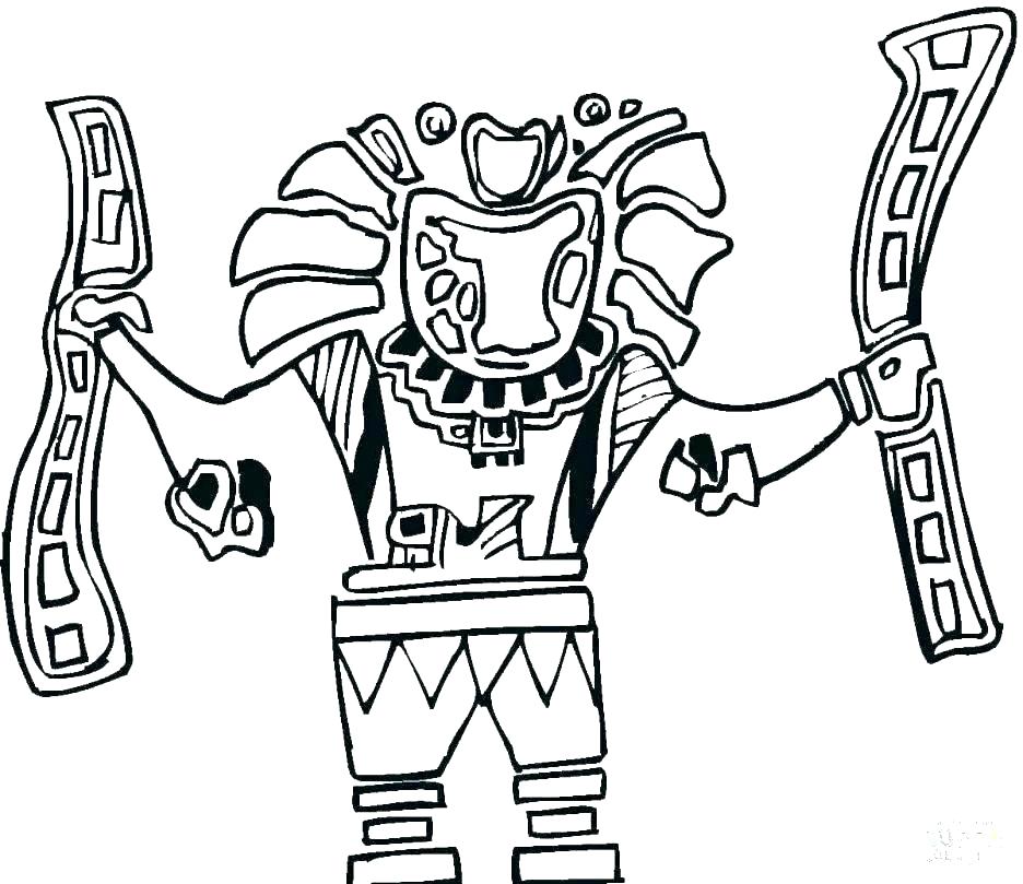 936x809 Flag Of Mexico Coloring Page