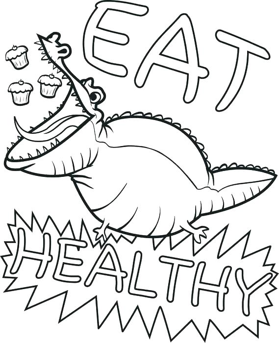 569x700 Mesmerizing Printable Food Coloring Pages For Kids Free Coloring