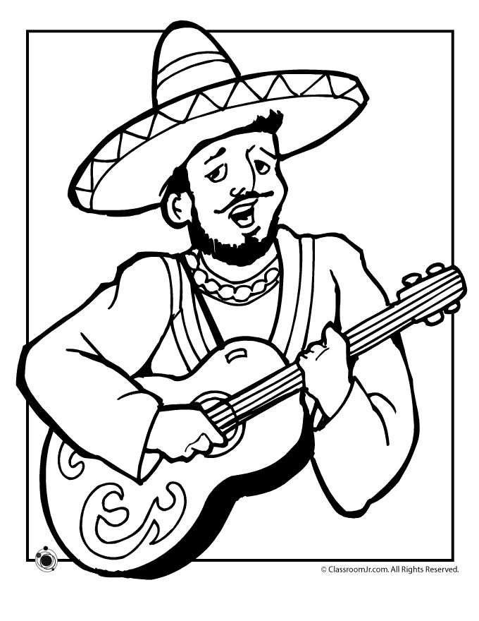 680x880 Mexican Colouring Pages Mexican Coloring Pages Opencompositing