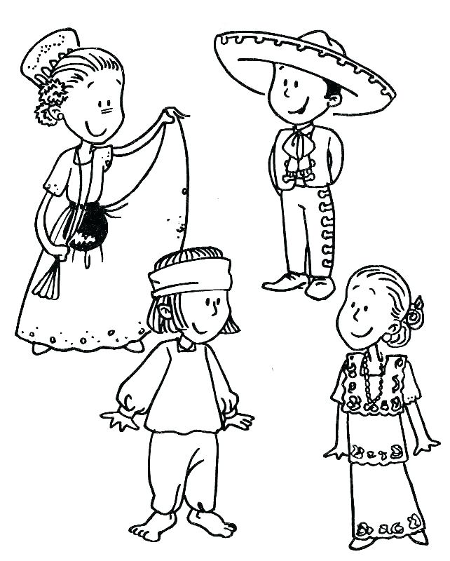 642x800 Map Of Mexico Coloring Page Coloring Pages Fiesta Coloring Pages