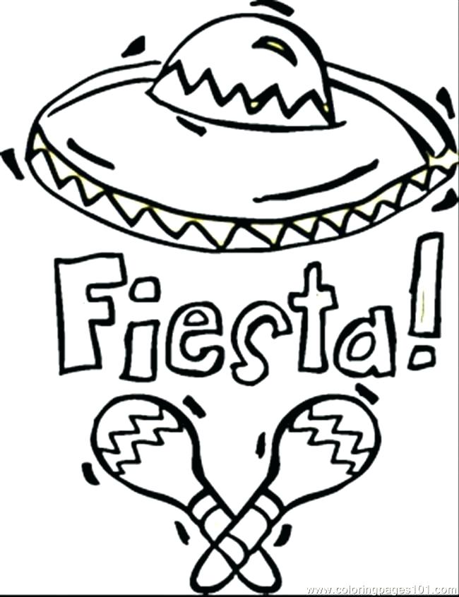 650x846 Mexico Map Coloring Page