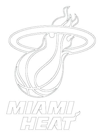 360x480 Free Printable Miami Heat Coloring Pages College Football Logo