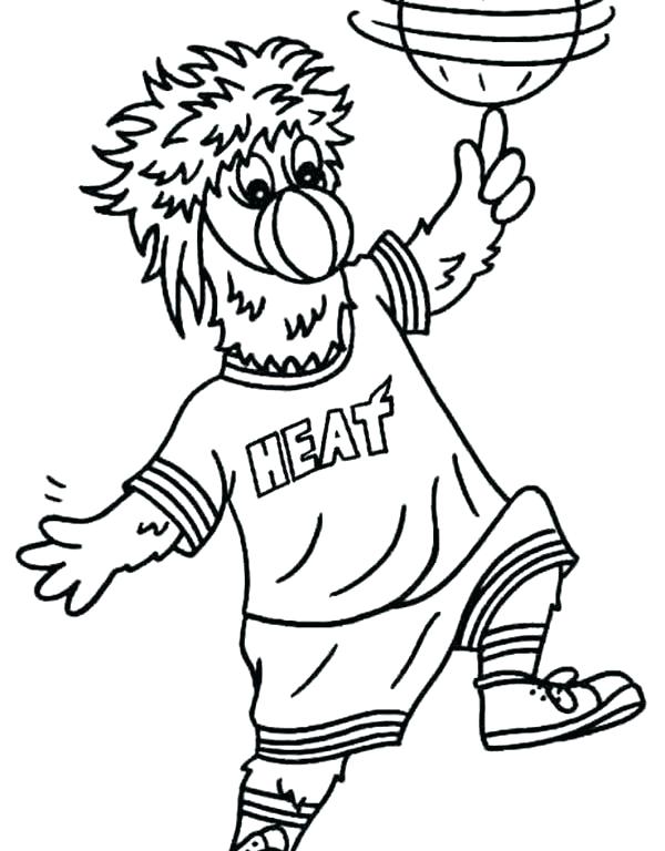 600x768 Miami Heat Coloring Pages Best Images About On Miami Heat Logo