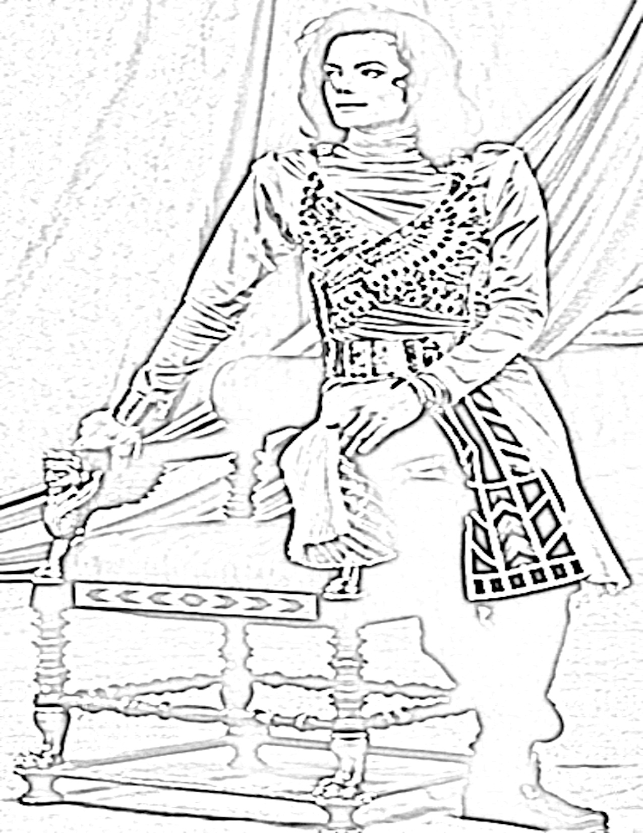 1275x1650 Michael Jackson Coloring Pages Printable