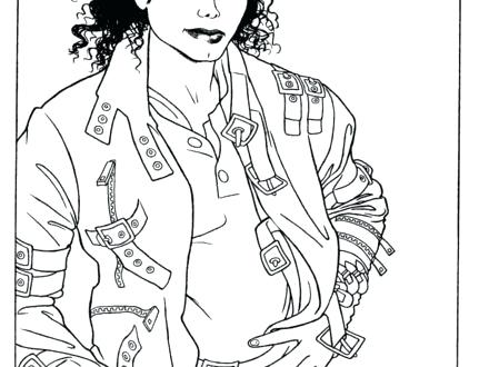 440x330 Coloring Page Free Thriller Coloring Pages Coloring Book Michael