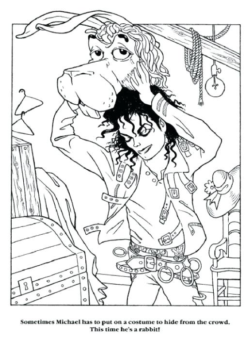 520x730 Michael Jackson Coloring Pages Printable Coloring Picture Of