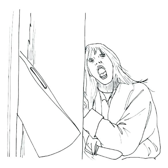 585x585 Michael Myers Coloring Pages Coloring Pages Horror Movie Coloring