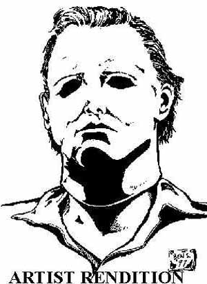 300x412 Michael Myers Coloring Pages Darach Info Exciting 86 On Line