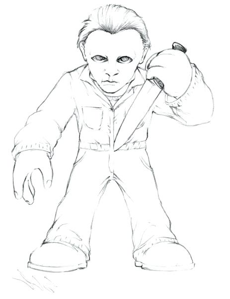463x600 Michael Myers Coloring Pages The Best Coloring Pages Michael Myers