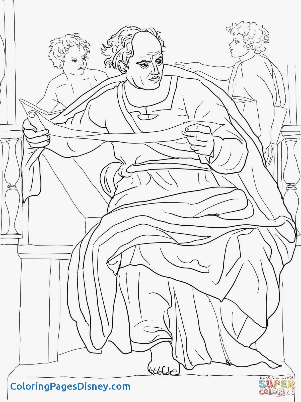 1200x1600 Prophet Isaiah Coloring Pages Awesome Prophet Joel Coloring Page