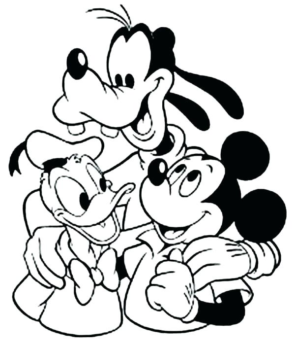 600x704 Mickey Mouse Clubhouse Coloring Pages Mickey Mouse Clubhouse