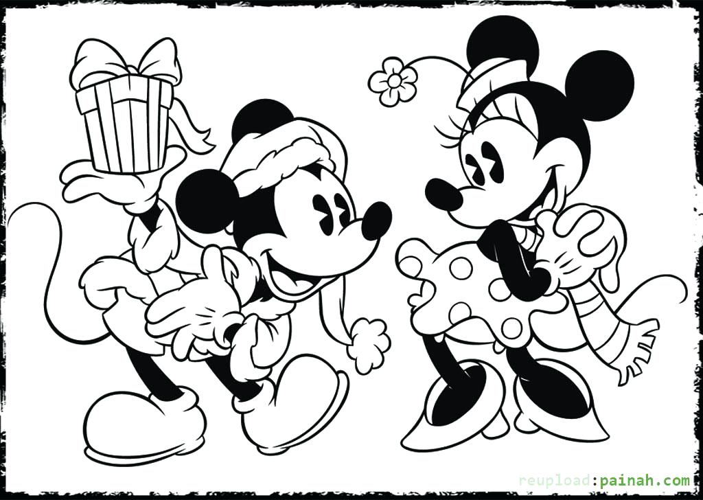 1024x728 Mickey And Minnie Coloring Pages Mickey Mouse Coloring Pages
