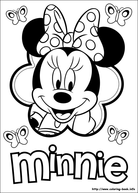 567x794 Minnie Mouse Coloring Pages On Coloring