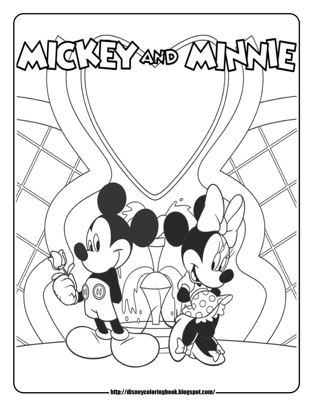 1020x1320 Mmc Mickey Minnie On Mouse Clubhouse Coloring Pages