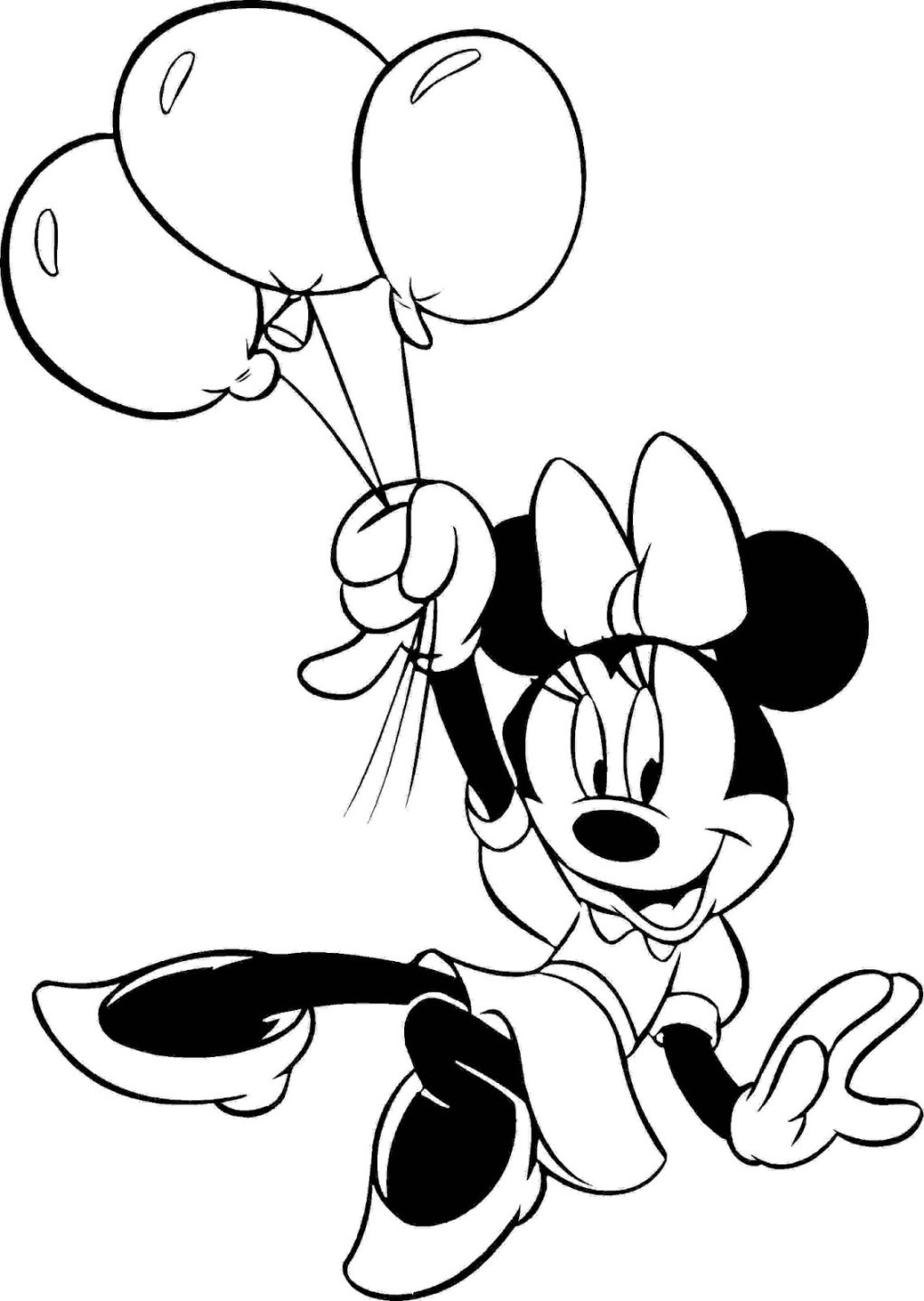 1022x1439 Mickey Mouse Coloring Pages Free 606 Cartoons Coloringace