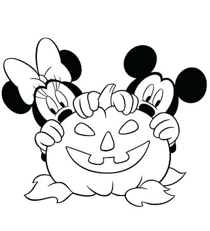 409x450 Minnie And Mickey Mouse Coloring Pages Free Coloring Pages Mouse