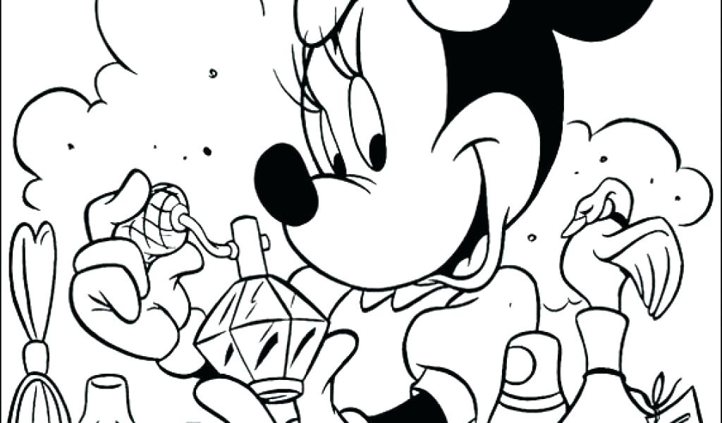 1024x600 Mickey And Minnie Mouse Halloween Coloring Pages Online To Color M