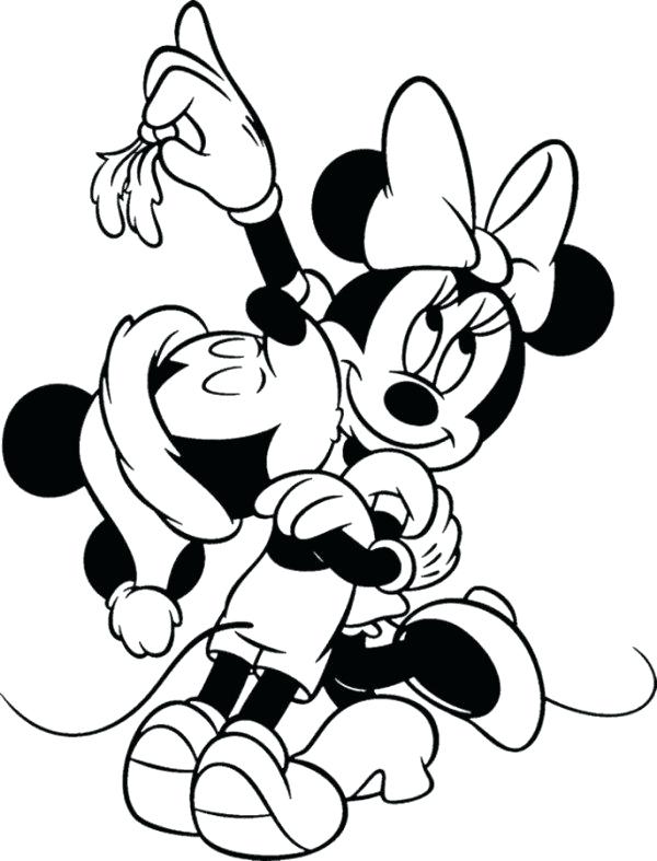 600x787 Mickey And Minnie Coloring Pages Mickey Mouse Merry Coloring Page