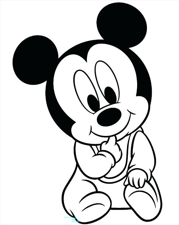585x735 Free Mickey Coloring Pages Mouse Clubhouse Free Mouse Coloring