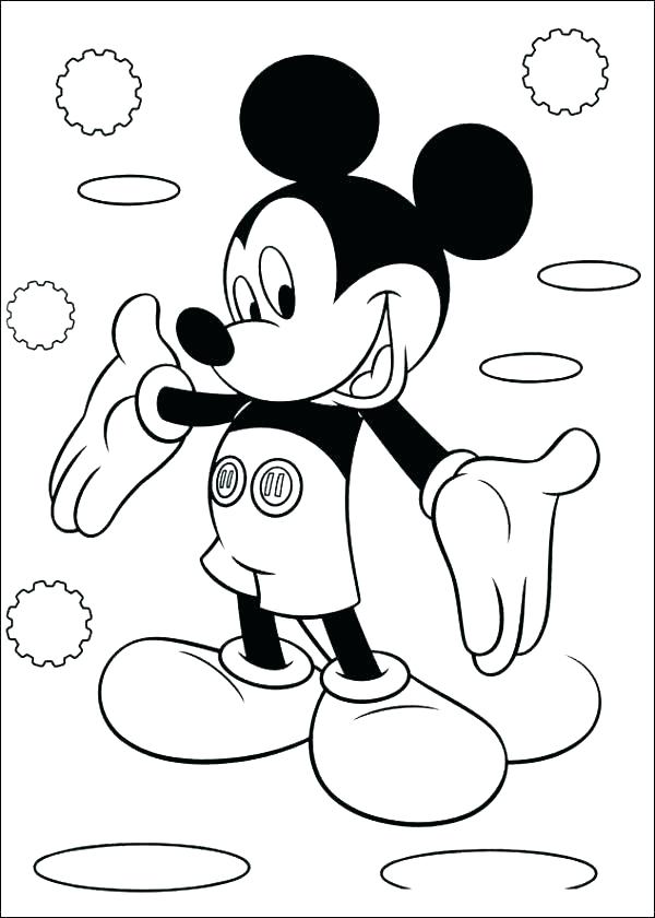 600x840 Mickey Birthday Coloring Pages Baby Mickey Coloring Pages Mickey
