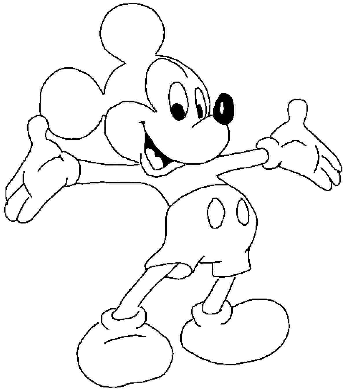 1199x1355 Mickey Coloring Pages Best Of Mickey Mouse Cartoon Images