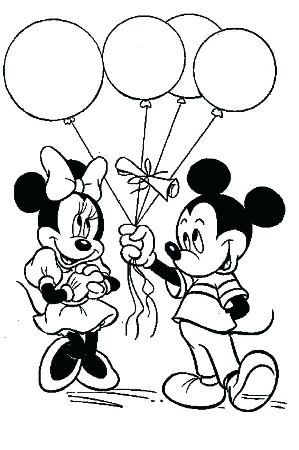 600x904 Mickey Mouse Coloring Pages Printable Mickey Coloring Pages Mickey