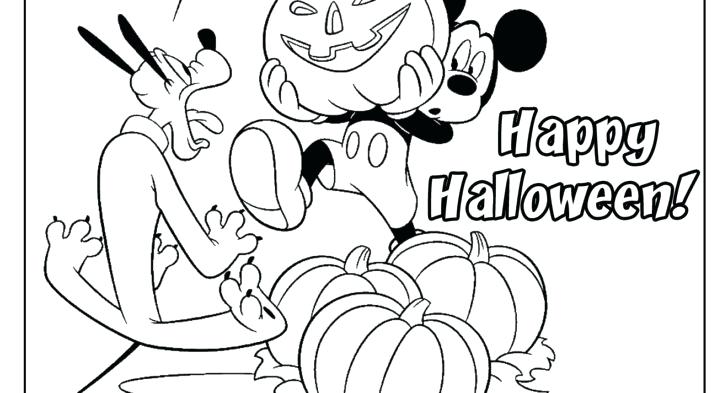 728x393 Mickey Mouse Coloring Page Mickey And Friends 3 Free Coloring Plus