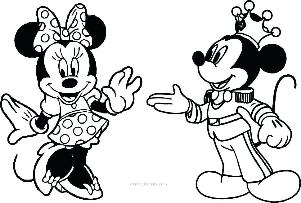 970x655 Color En Mickey Mouse Mouse Coloring Page Mickey Coloring Pages