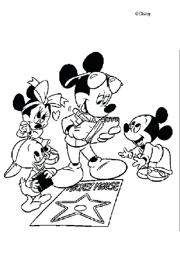 601x850 Mickey And Friends Coloring Pages Free Mickey Mouse Musketeer