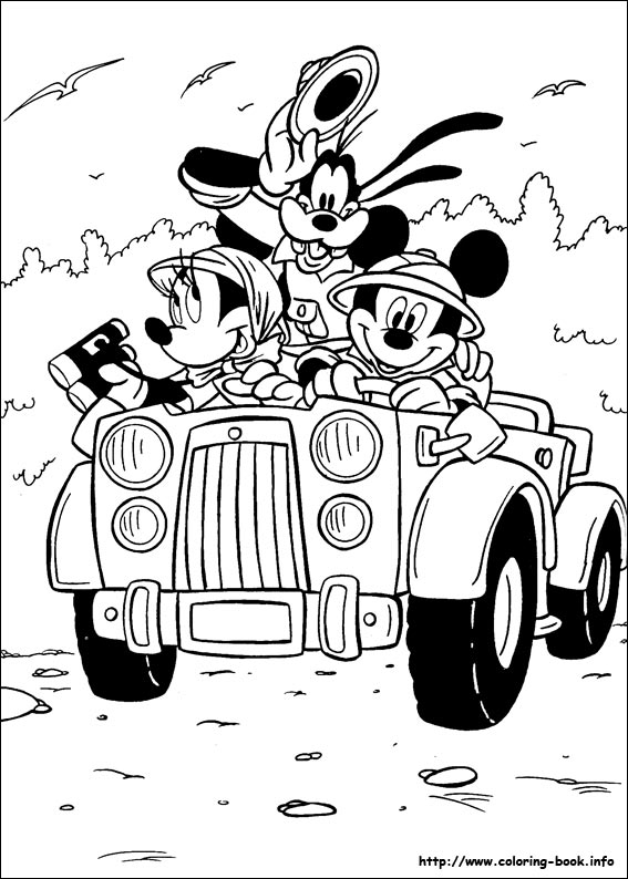 567x794 Mickey Coloring Pages On Coloring