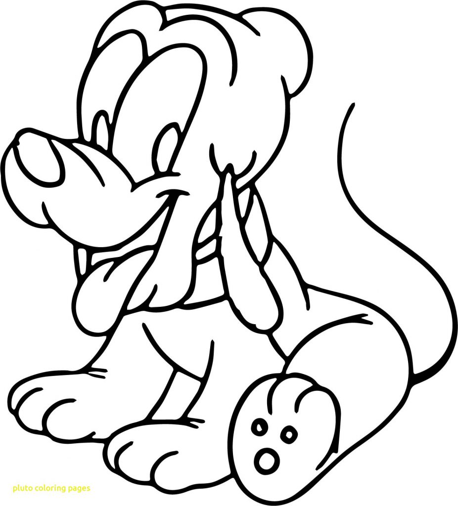 926x1024 Printable Pluto Coloring Pages For Kids Of From Mickey Mouse