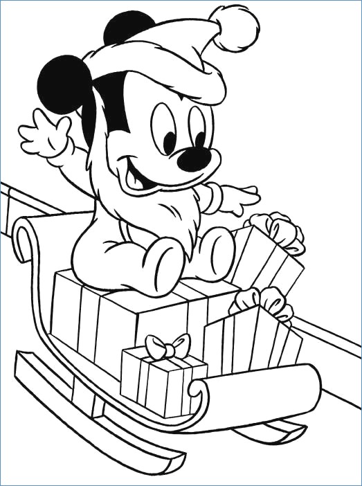 523x702 Baby Mickey And Birds Spring Disney Coloring Pages