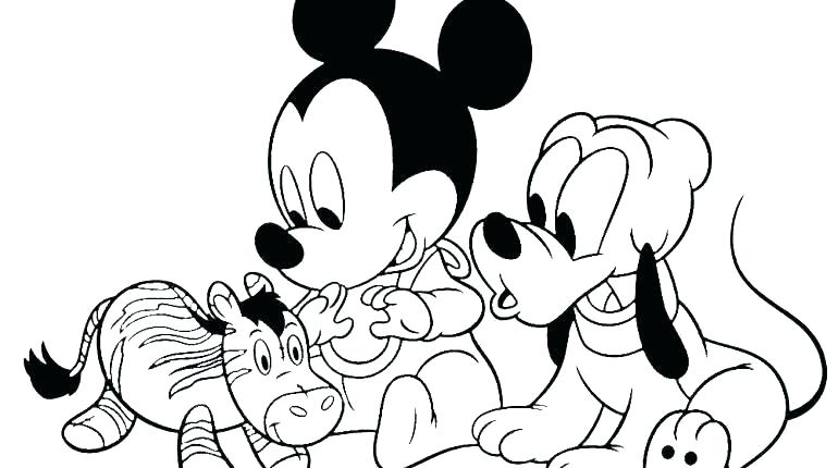 770x430 Color En Mickey Mouse Mickey Mouse Coloring Pages Mickey Mouse