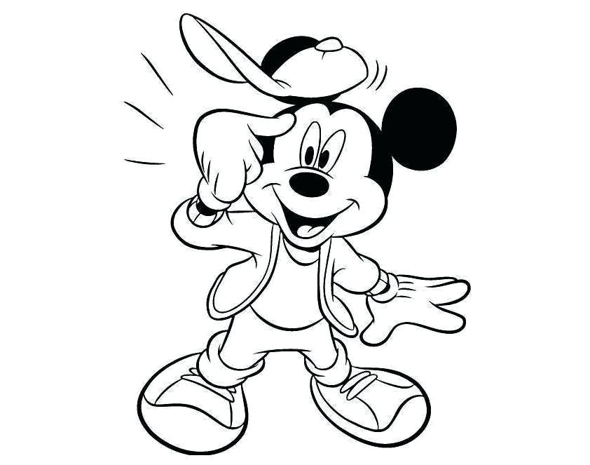 842x663 Colour In Mickey Mouse Cartoon Picture Of Mouse Mickey Mouse