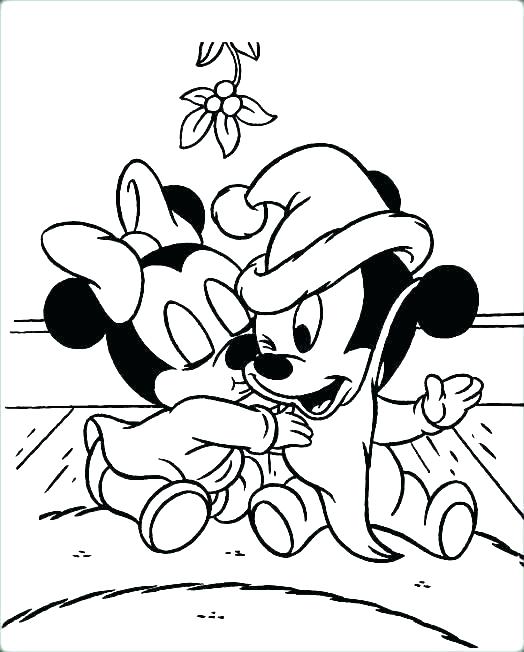 524x652 Baby Mickey Mouse Characters Coloring Pages Free Babies Chicks