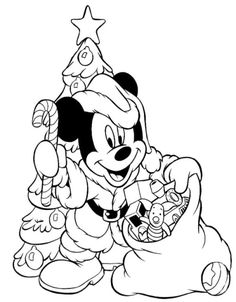 236x302 Free Disney Christmas Printable Coloring Pages For Kids Disney