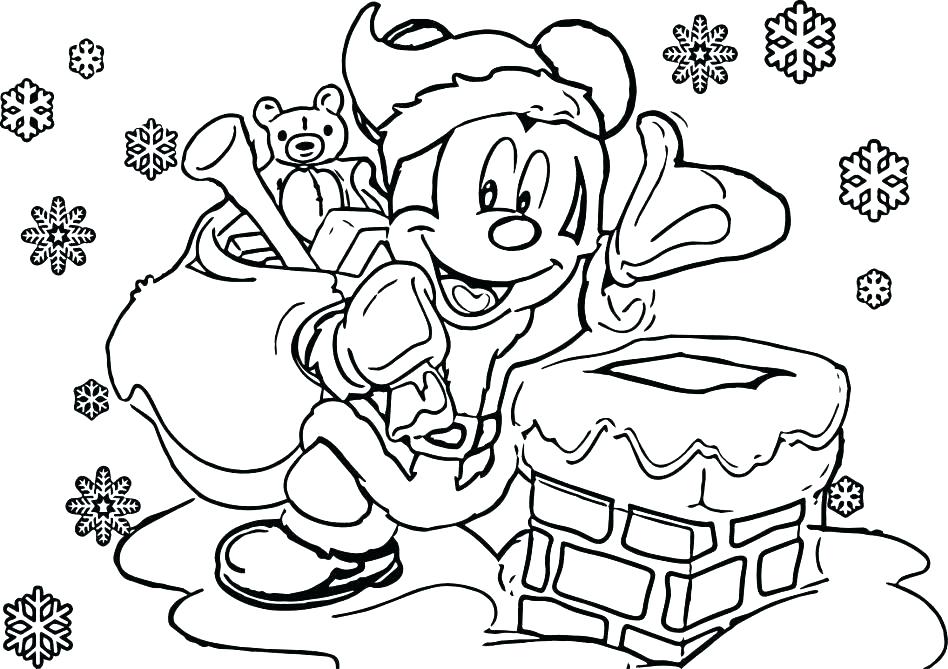 948x669 Mickey Christmas Coloring Pages Mickey And Coloring Pages Able