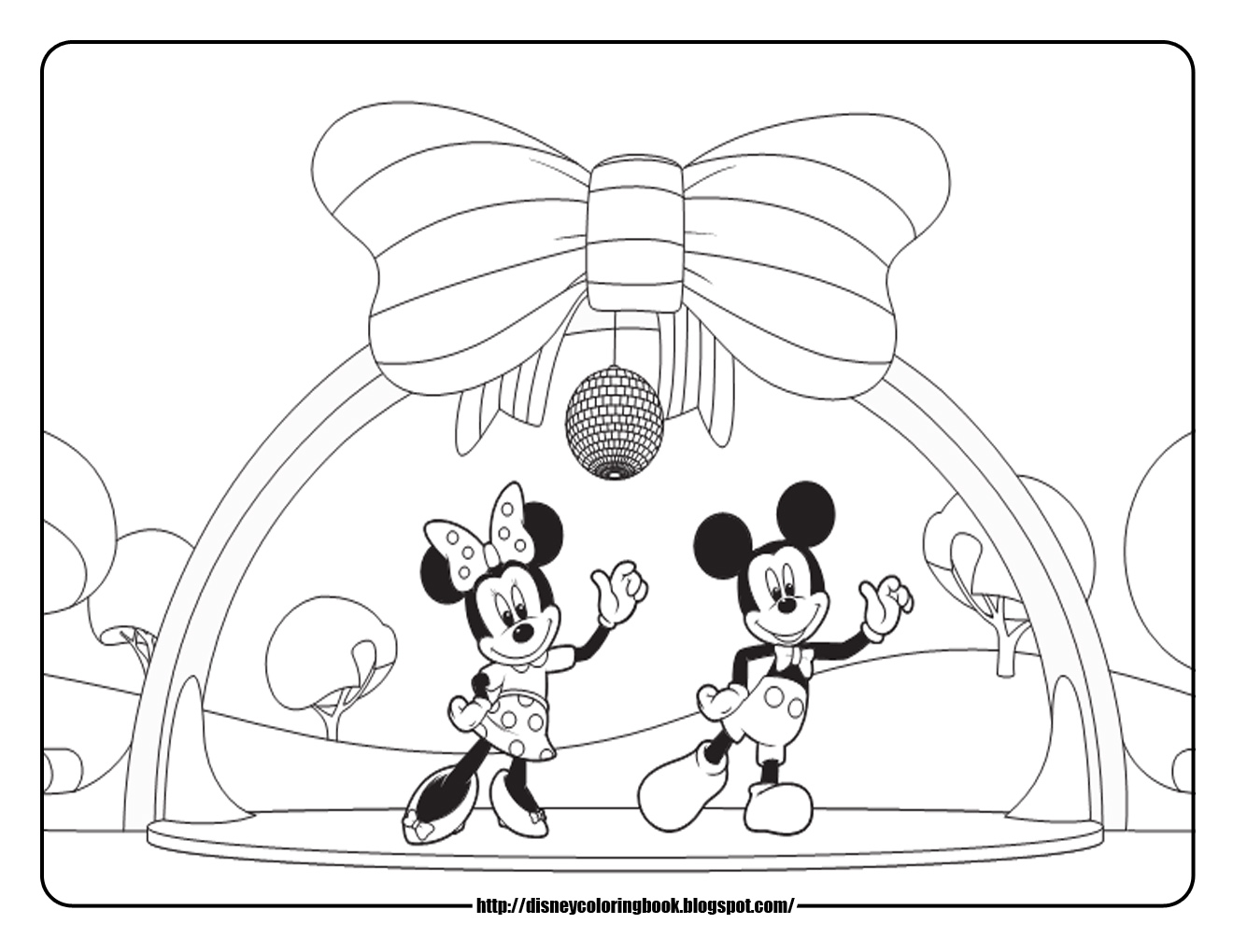 1320x1020 Mickey Mouse Clubhouse Coloring Pages