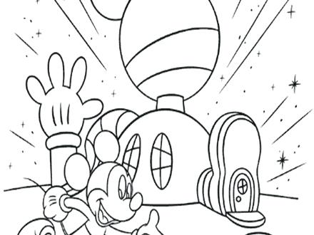 Mickey Mouse Clubhouse Printable Coloring Pages