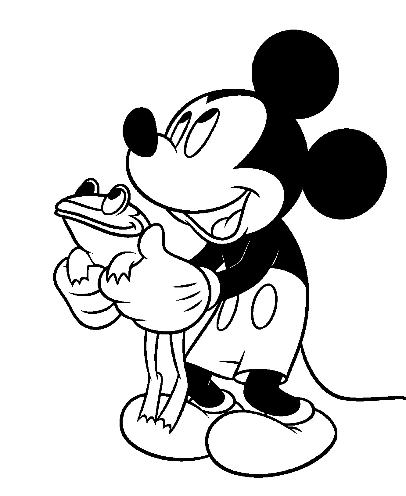 1331x1627 Best Of Mickey Mouse Toodles Coloring Pages New Mickey Mouse Hold