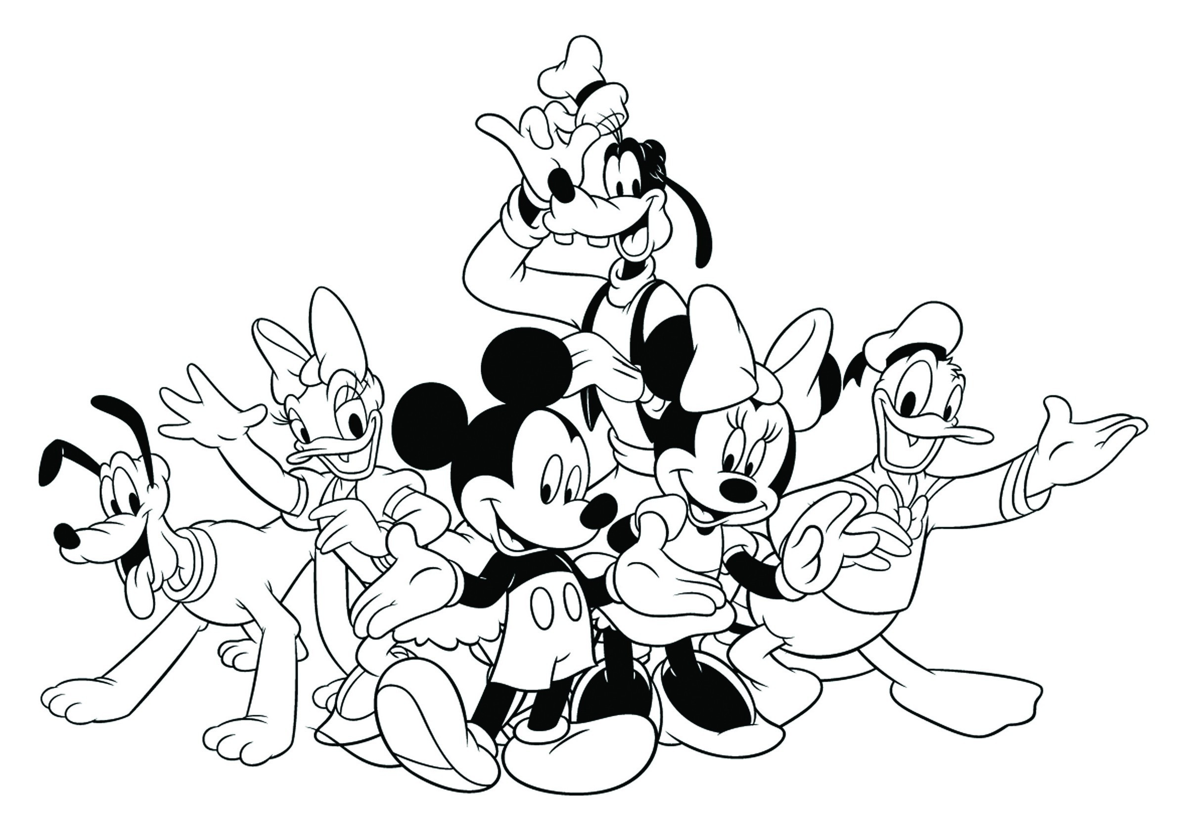 2400x1680 Mickey Mouse Clubhouse Toodles Coloring Pages Page