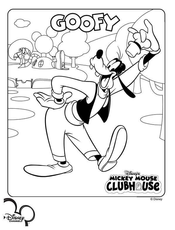 597x783 Kids N 14 Coloring Pages Of Mickey Mouse Clubhouse