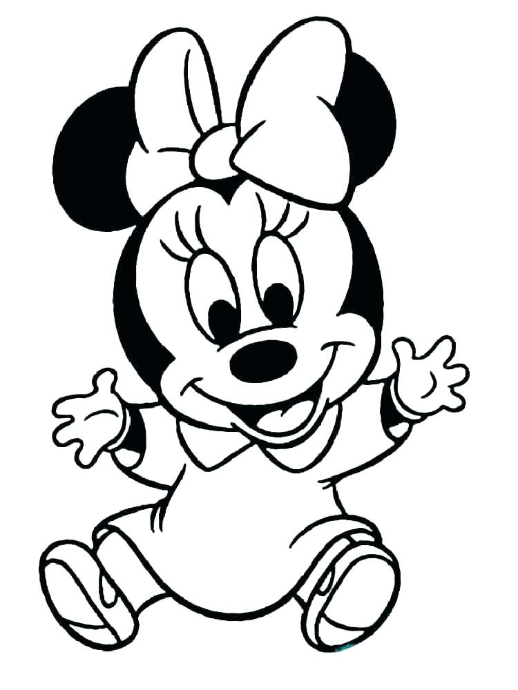 750x1000 Minnie Mouse Coloring Book As Well As Coloring Book Mickey