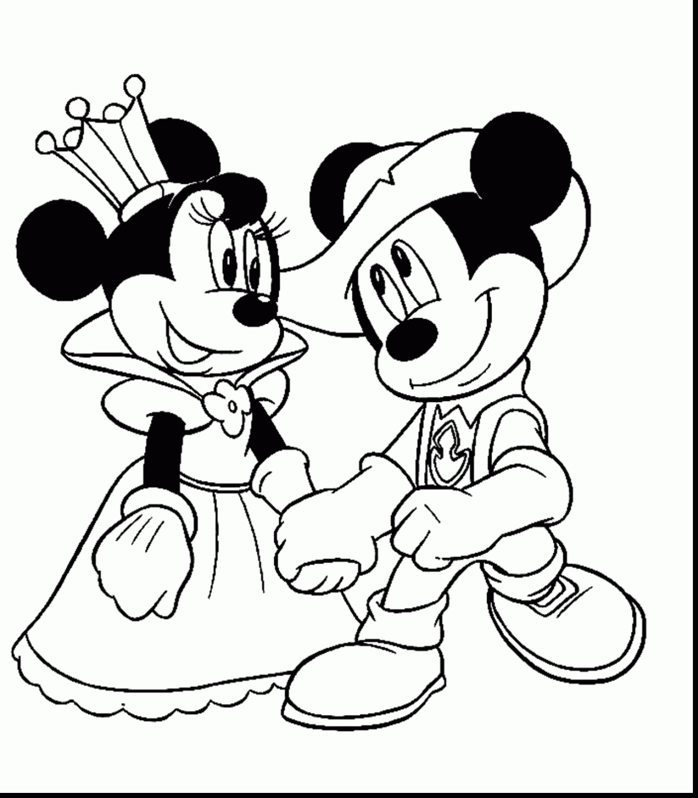 1370x1566 Mickey Mouse Coloring Pages Pdf Best Of Wedding Mickey And Minnie