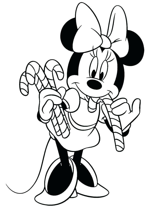 600x831 Mini Mouse Coloring Page Mouse Color Sheet Mickey And Coloring