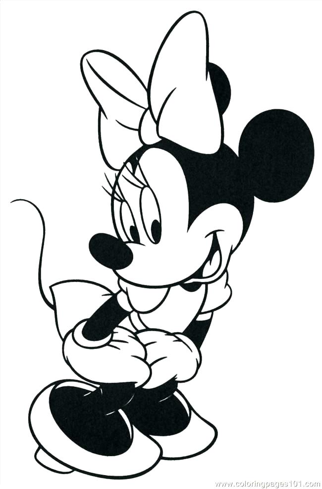 650x985 Mickey Mouse Coloring Pages Free Printable Free Printable Mickey